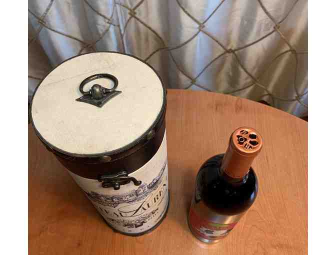 Barrel Oak Peanut's Petite Cuvee in cylinder wine box
