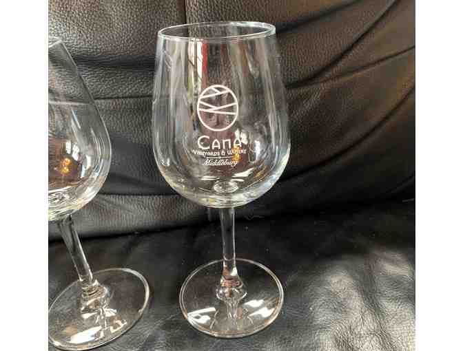 Cana Vineyards and Winery of Middleburg - Tastings and Glasses