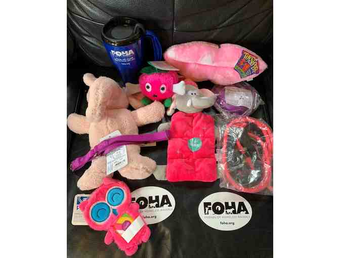 FOHA Dog Basket - Pink - Photo 2
