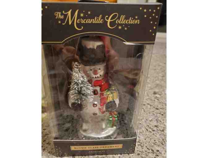 FOHA Red Christmas Wine Basket