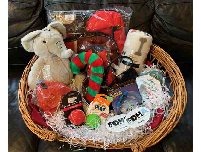FOHA Large Dog Holiday Basket