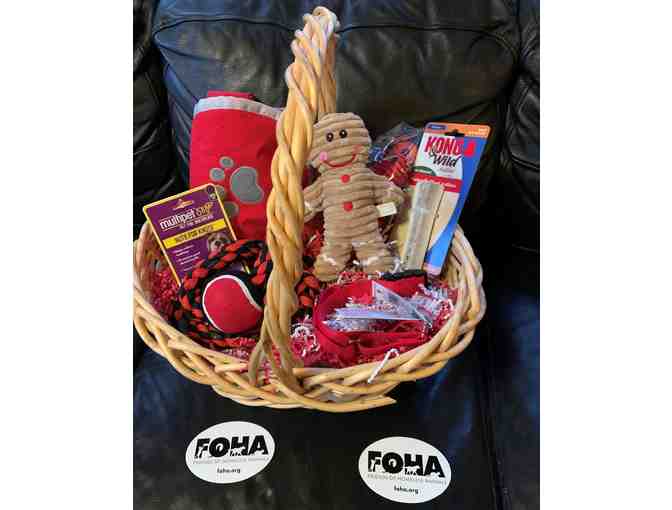 FOHA Playing and Staying Warm Dog Basket for Large Dogs