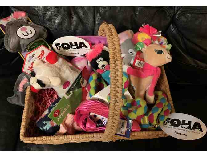 FOHA Dog basket - Toys galore