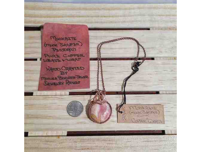 Mookaite (Jasper) Gemstone Pendant and Necklace