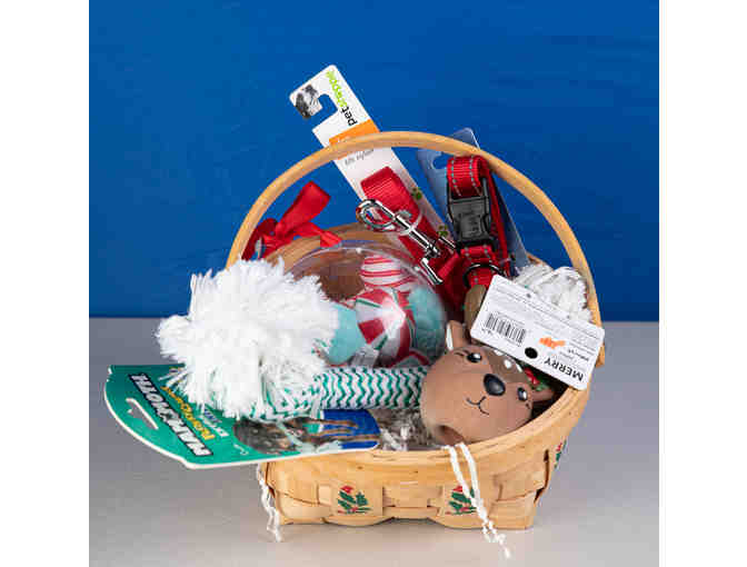 Small Christmas Dog basket