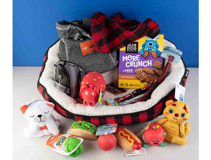 Red Plaid Dog Gift Set (for small dog)