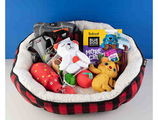 Red Plaid Dog Gift Set (for small dog)