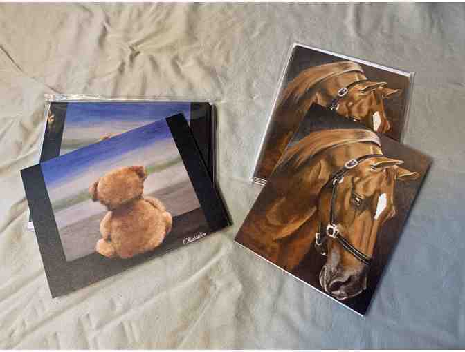 Horse and Bear note cards