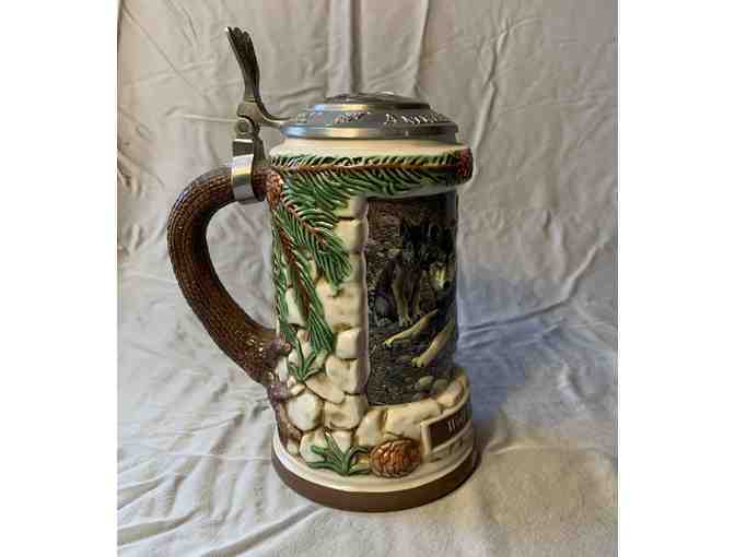 Budweiser Beer Stein - Wolf Family Lair