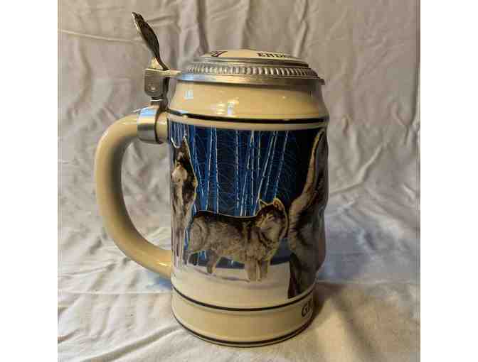 Budweiser Beer Stein - Gray Wolf