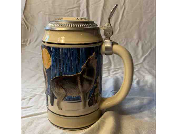 Budweiser Beer Stein - Gray Wolf