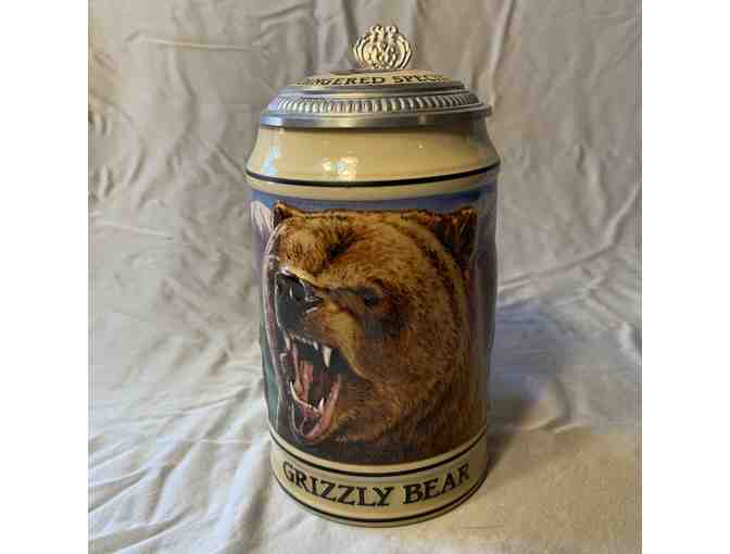 Budweiser Beer Stein - Grizzly Bear