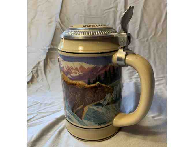 Budweiser Beer Stein - Grizzly Bear