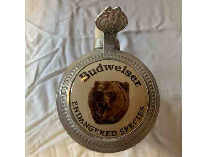 Budweiser Beer Stein - Grizzly Bear