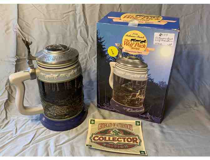 Budweiser Beer Stein - Wolf Generations