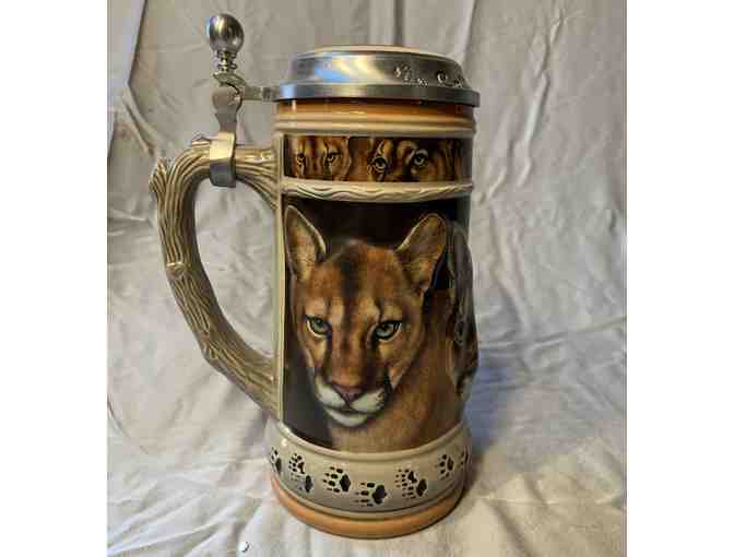 Budweiser Beer Stein - Mountain Lion