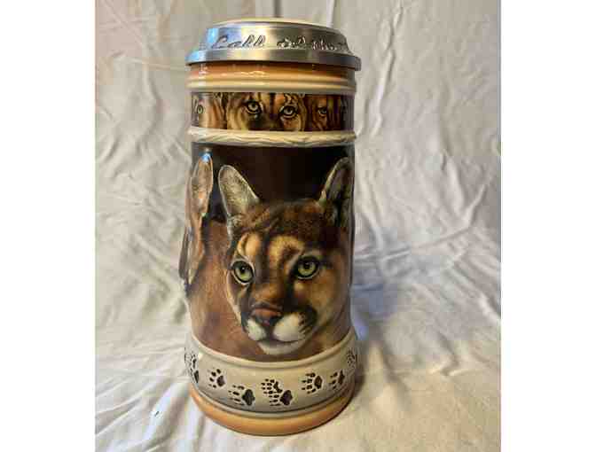 Budweiser Beer Stein - Mountain Lion