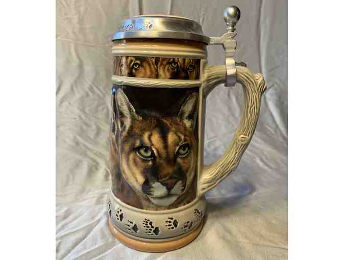 Budweiser Beer Stein - Mountain Lion