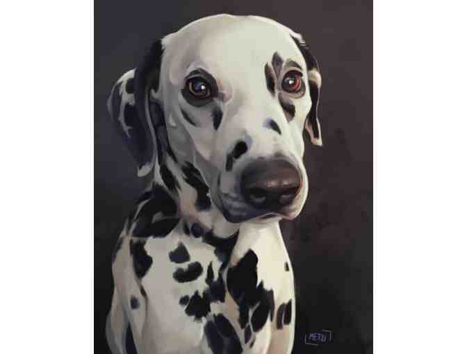 Digitally Painted Custom Pet Portrait - Photo 1