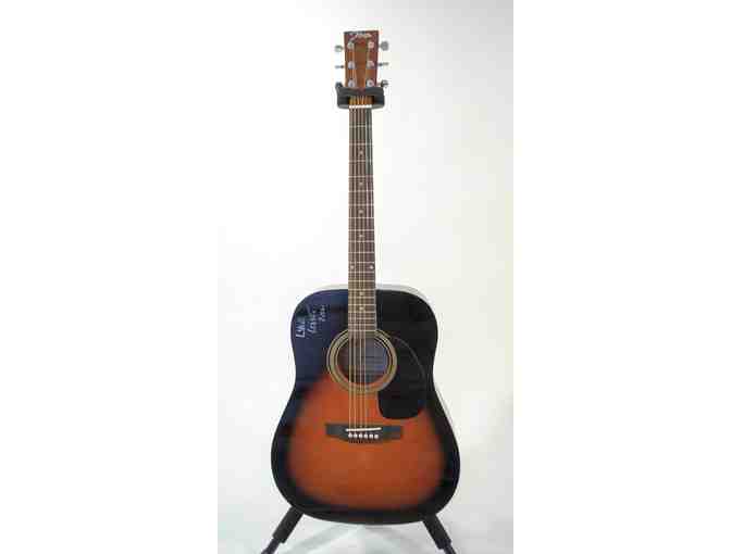 Lyle Lovett Signed Guitar