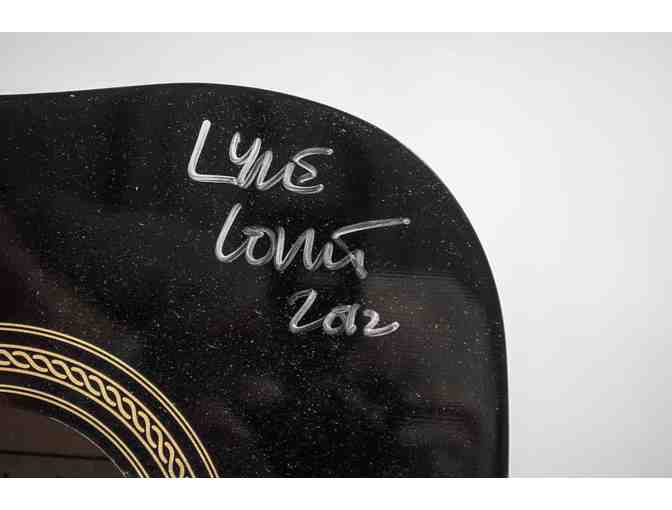 Lyle Lovett Signed Guitar