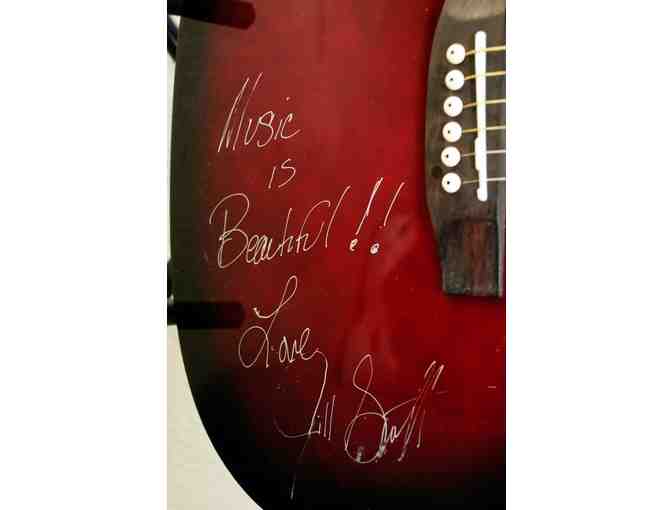 Jill Scott Signed Guitar