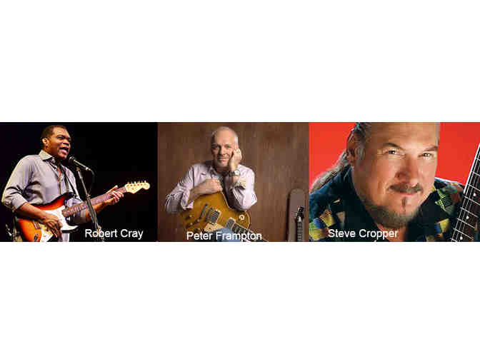 Peter Frampton, Robert Cray & Steve Cropper Signed Guitar