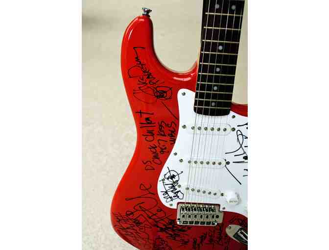 LL Cool J., Ice Cube, Public Enemy and De La Soul Signed Guitar