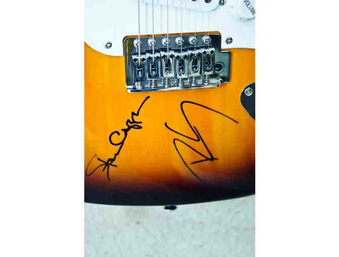 Peter Frampton, Robert Cray & Steve Cropper Signed Guitar