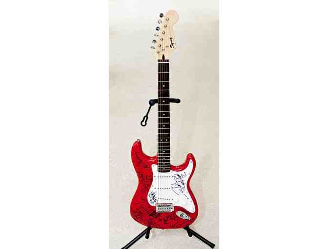 LL Cool J., Ice Cube, Public Enemy and De La Soul Signed Guitar