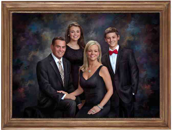Family Masterpiece! Custom Portrait Painting by Kramer Portraits