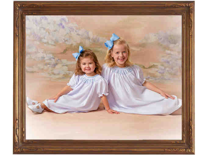 Forever Young: Custom Portrait Painting by Kramer Portraits