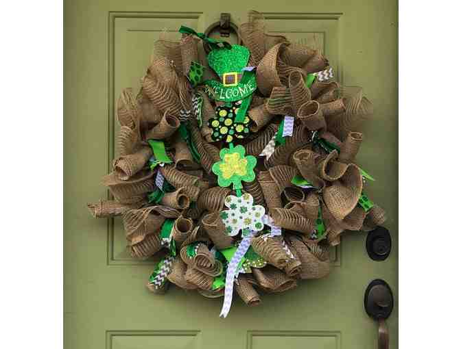 St. Patrick's Day Door Wreath