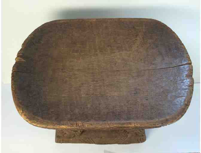 Antique Carved Thai Wood stool
