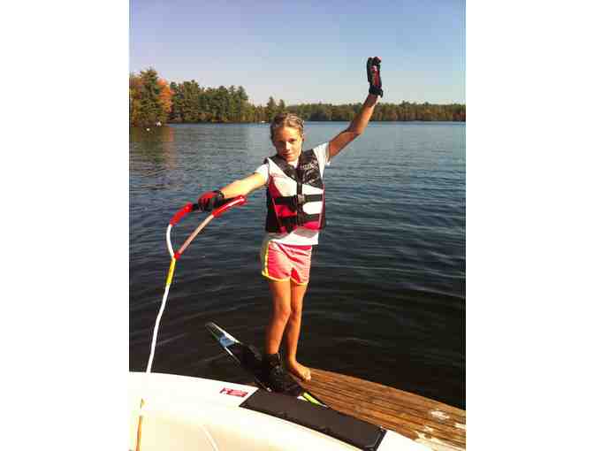 Water Skiing Lesson and Lunch on Little Sebago Lake