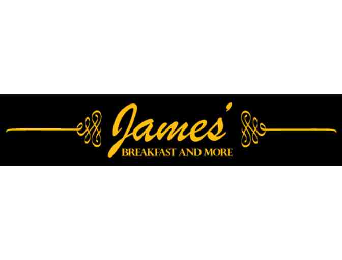 $30 Gift Card to James' Breakfast and More - Photo 1
