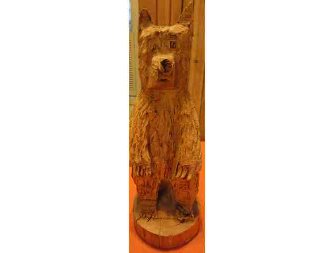 Bear Chain Saw Carving