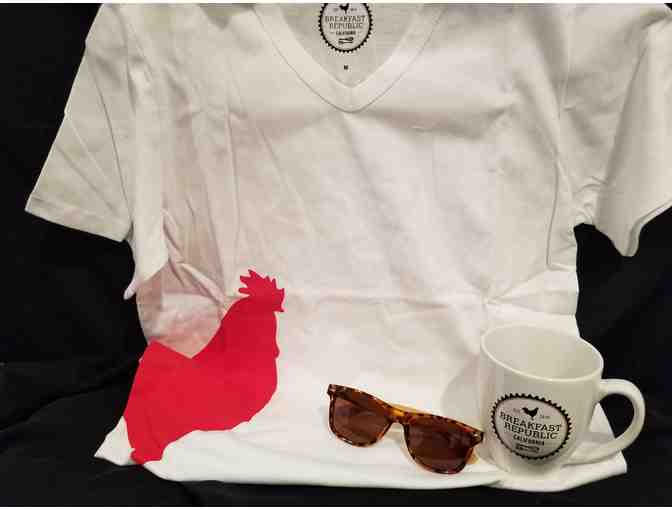 Breakfast Republic - $50 Gift Card includes Shirt, Sunglasses, and Mug