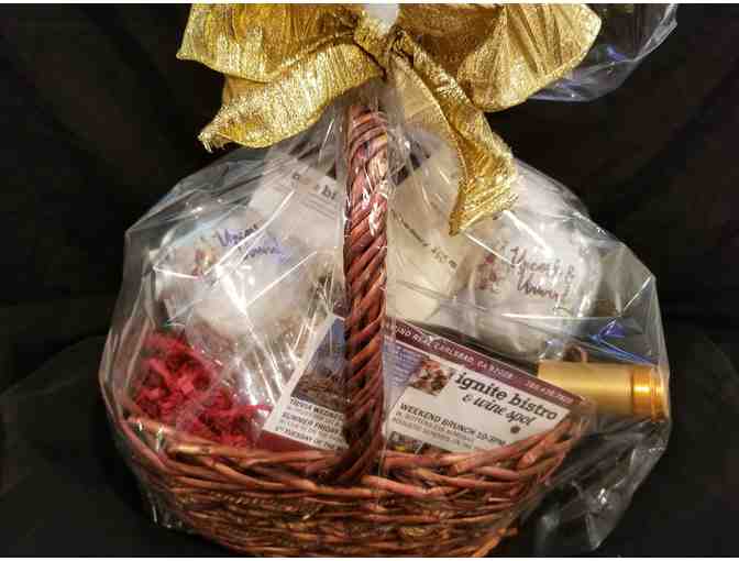 Ignite Bistro & Wine Spot - Gift Basket #2 with wine and $50 Gift Card