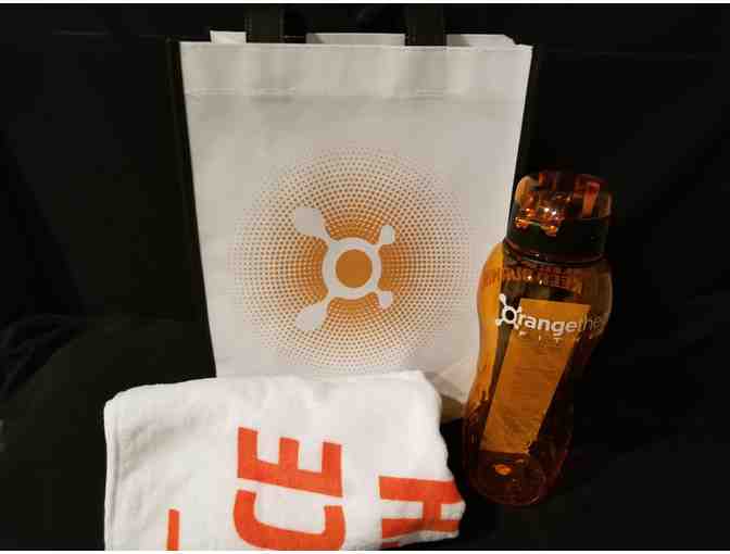 Orange Theory Fitness - 3 workout classes plus tote with towel/water bottle