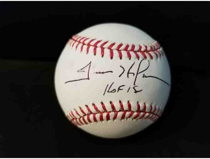 Baseball #2 - Signed baseball from San Diego Padres Trevor Hoffman
