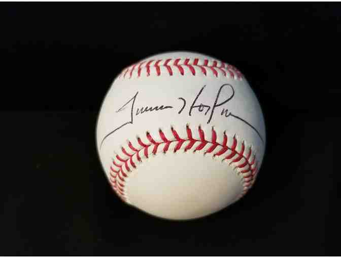 Baseball #1 - Signed baseball from San Diego Padres Trevor Hoffman