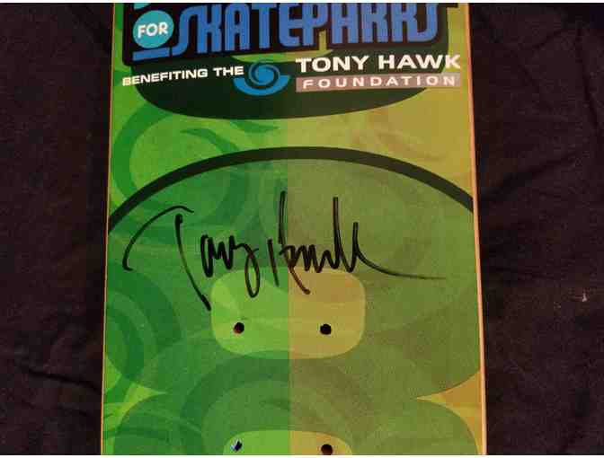 Tony Hawk - Autographed Skateboard Deck