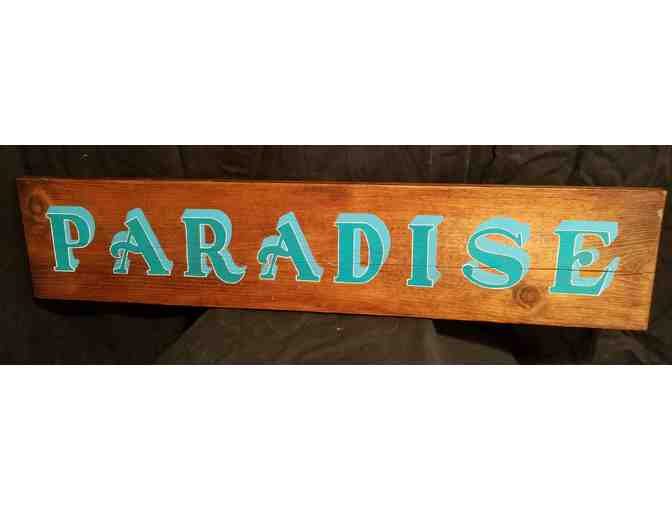 Lightschool Signs: 'Paradise'