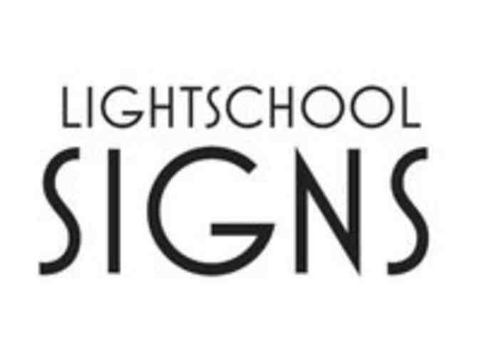 Lightschool Signs: 'Stellar'