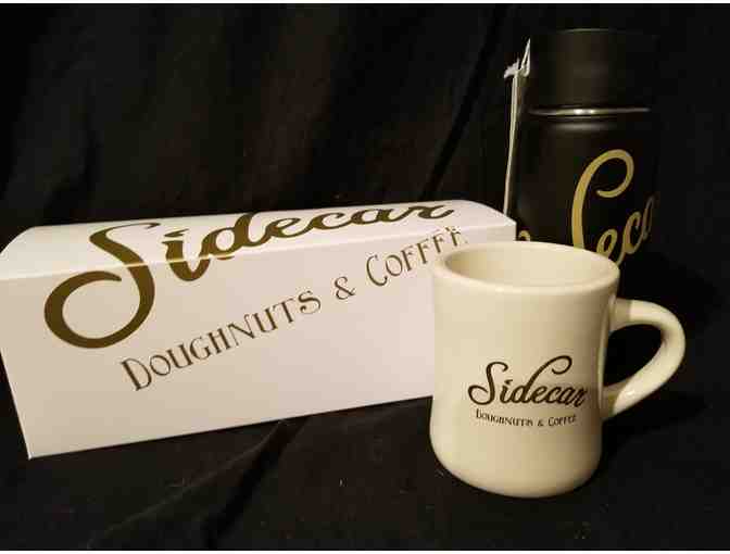 Sidecar Doughnuts & Coffee - $25 Gift Card and Mugs