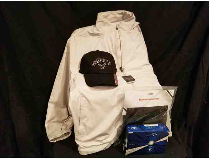 Callaway Golf - Gift Bag with Jacket, Hat, Towel, Golf Balls