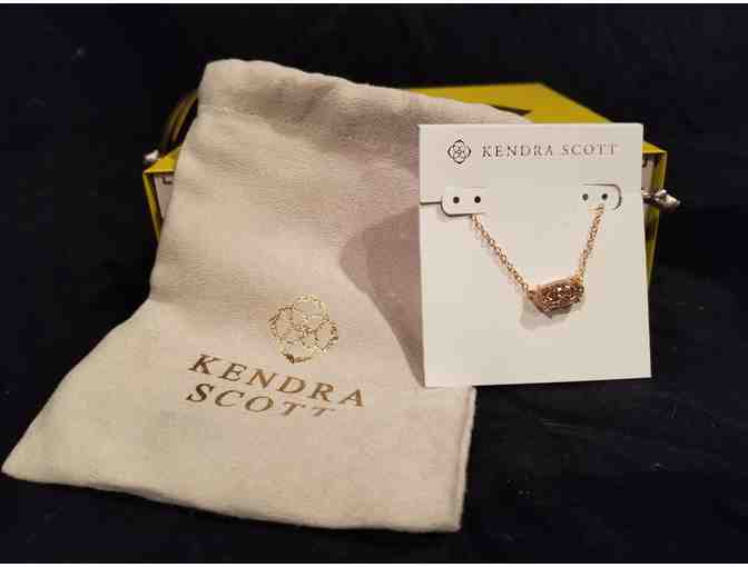 Kendra Scott - 'Ever' Pendant Necklace in Rose Gold