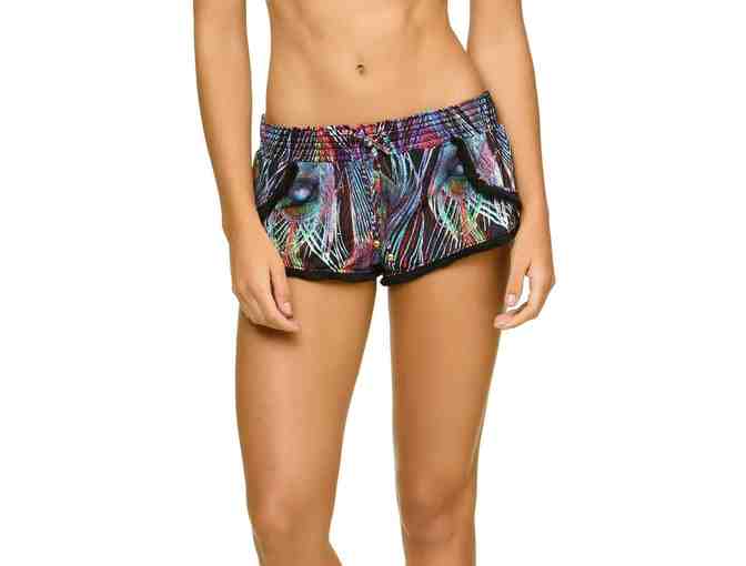 Fran Carvalho Swimwear: PilyQ Bikini, Cover-up & Fringe Shorts