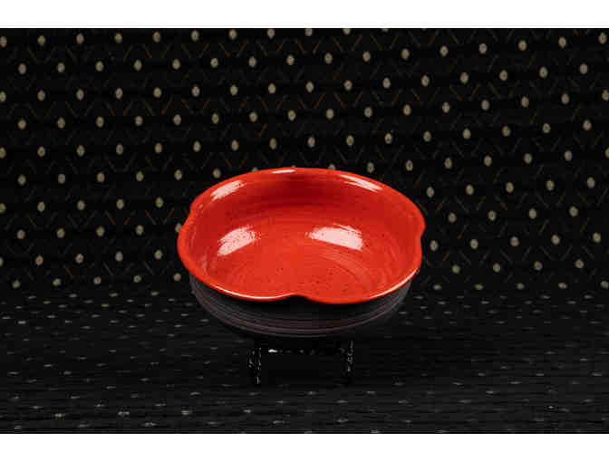 Red Ceramic Bowl - Photo 1